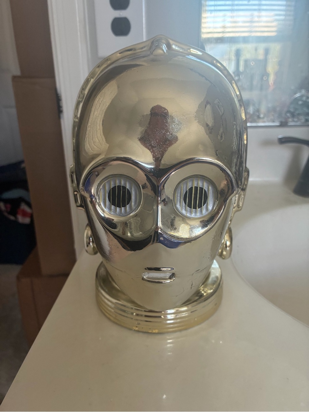 Star Wars C-3PO Head Ceramic Cookie Jar - BASE ONLY - NO LID